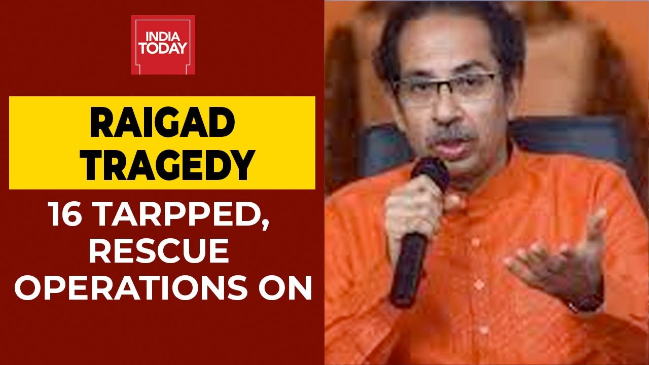 Raigad Building Collapse: 1 Dead, 16 Trapped; Maharashtra CM Uddhav Thackeray Assures Assistance