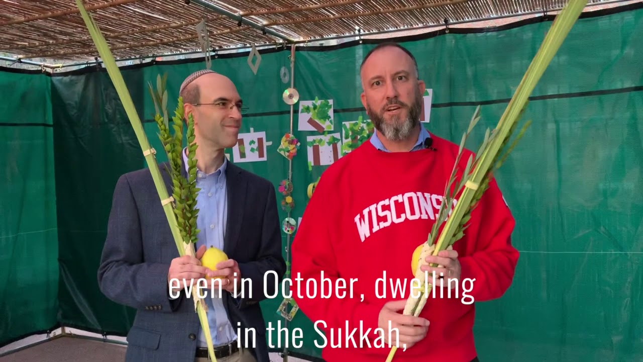 Shaking the Lulav and Etrog in the Sukkah