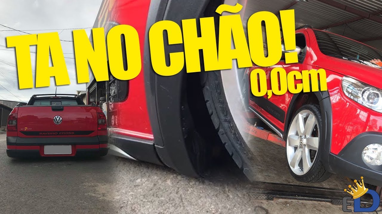 COLOQUEI ARO 18 NA SAVEIRO - EstiloDUB