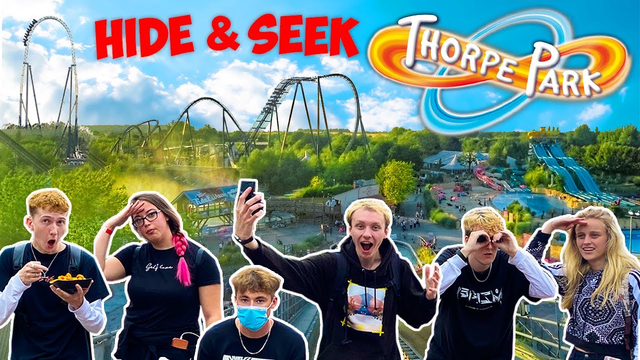 HIDE AND SEEK AT THORPE PARK!
