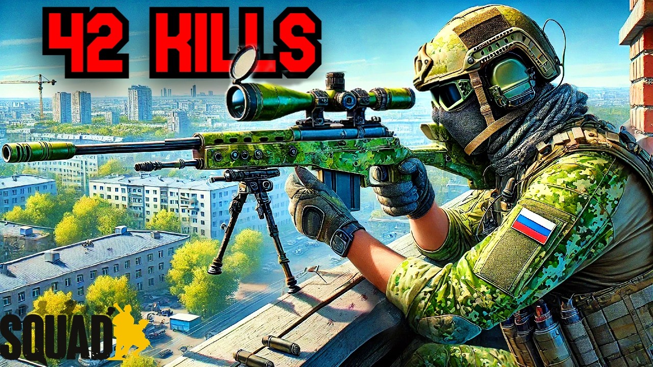 🇷🇺 Francotirador RUSO VDV Siembra el CAOS en Invasión de Marines de 🇺🇸 EE.UU. |  Gameplay Squad esp