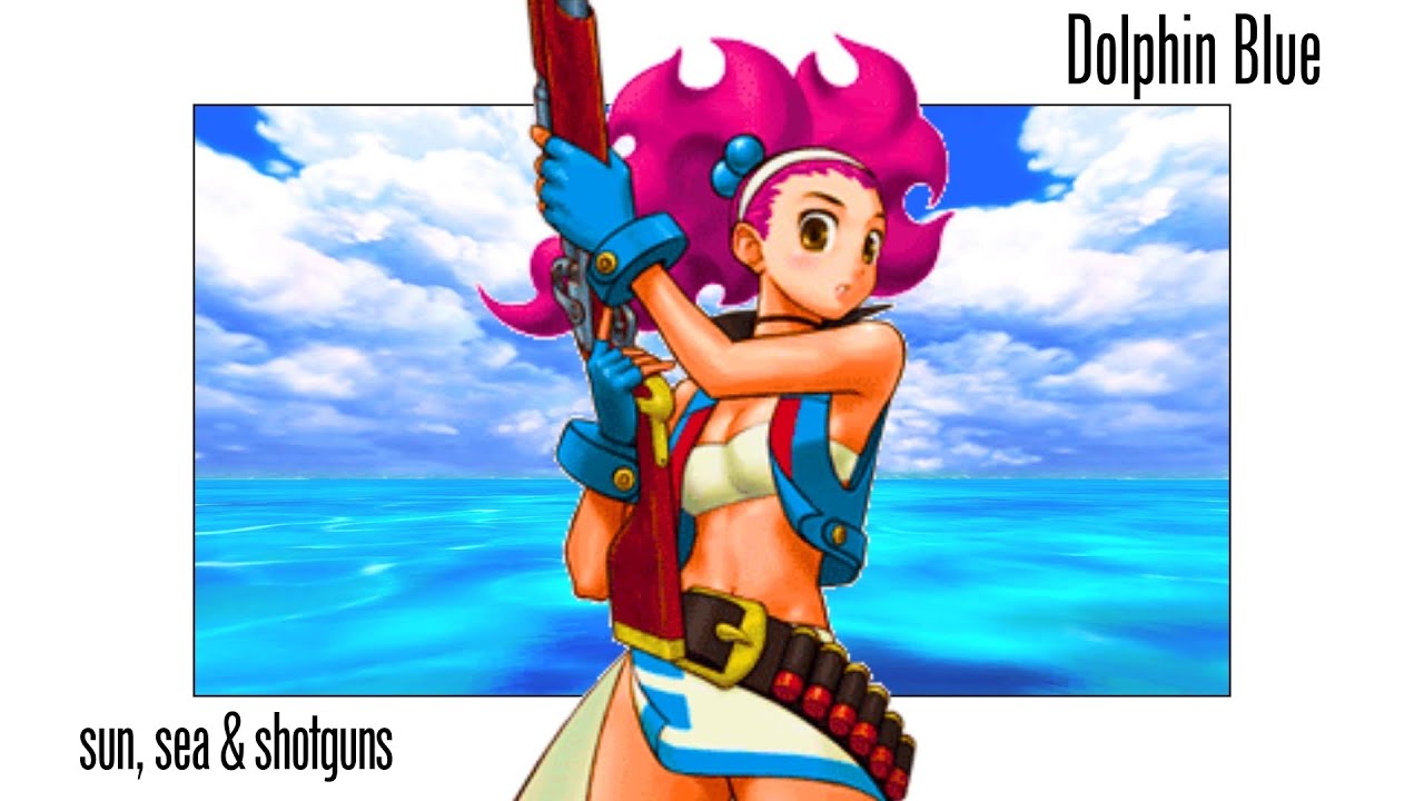 Dolphin Blue is a shooter with summer vibes