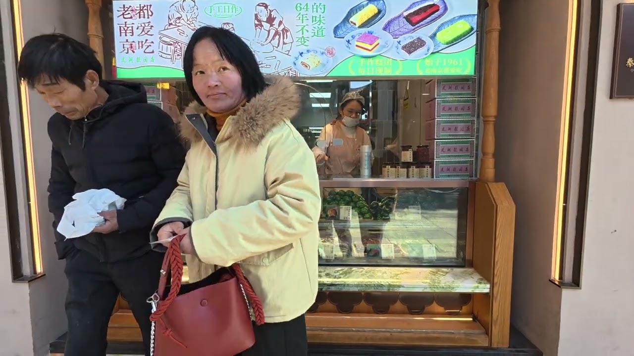 和老妈行走-2025年12月26日 夫子庙晒太阳