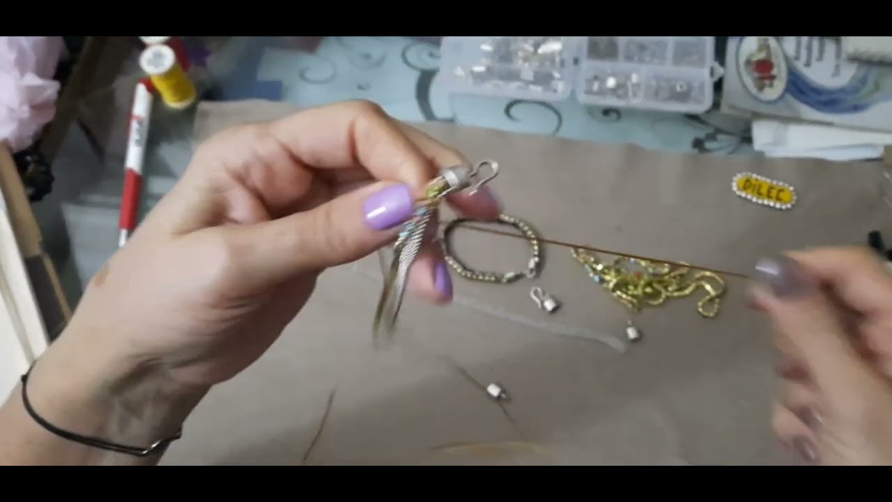 @dilecparisatelier Beyoğlu taşı ile bileklik çalışması