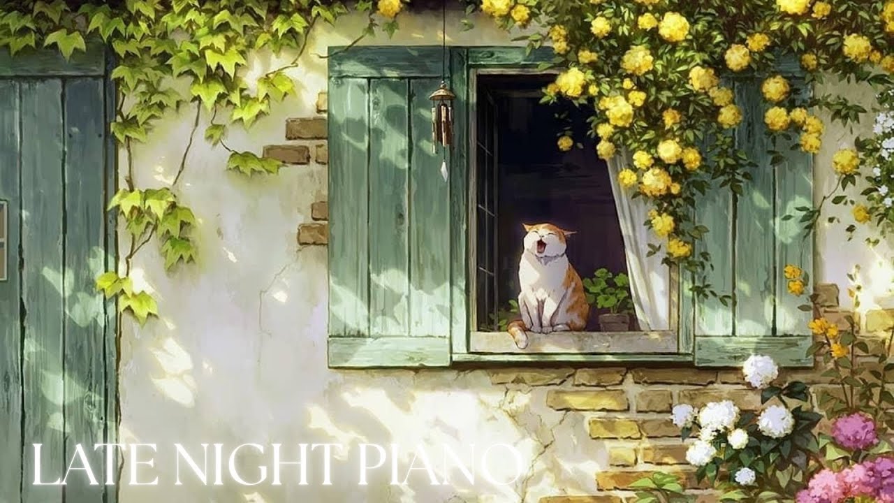 Late Night Piano 🌙 Soft & Calm Music to Relax