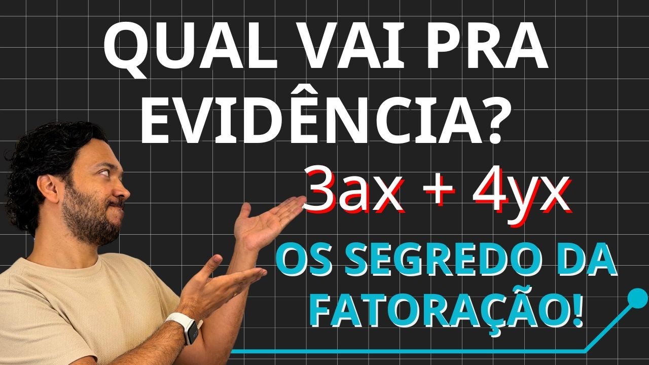 Fatoração por Evidência do ZERO: Letras, Expoentes e MDC!