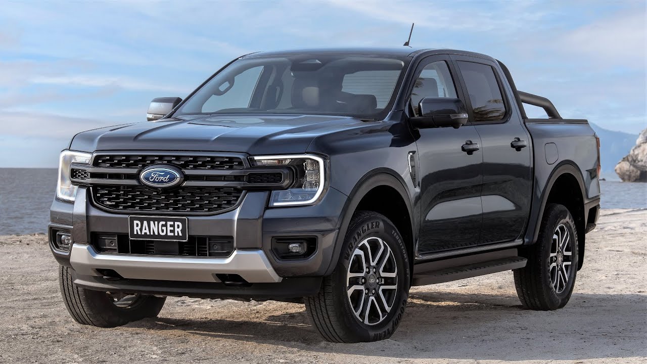 Новый 2022 Ford Ranger Sport - среднеразмерный внедорожный пикап