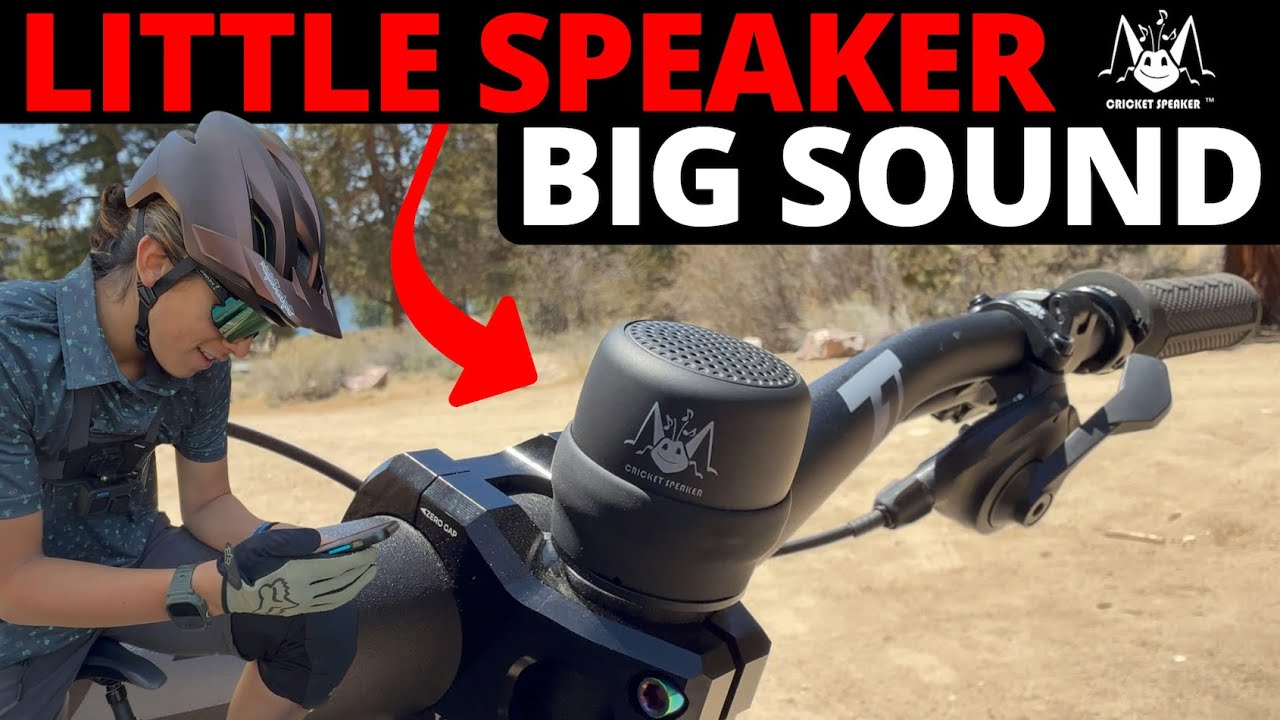 Listen To Music While You Ride Bikes | Cricket Speaker Review | Does it hold up to its claims???