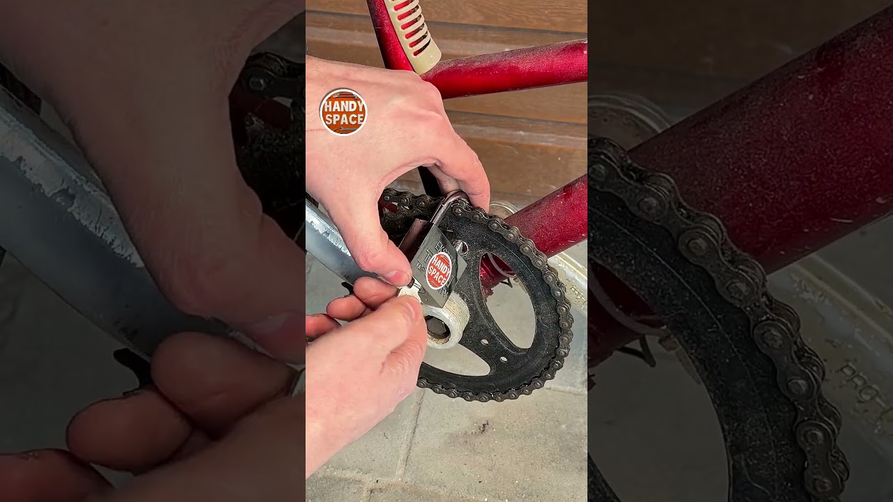 Bike Won&rsquo;t Move! Clever Chainring Lock Trick! #bike