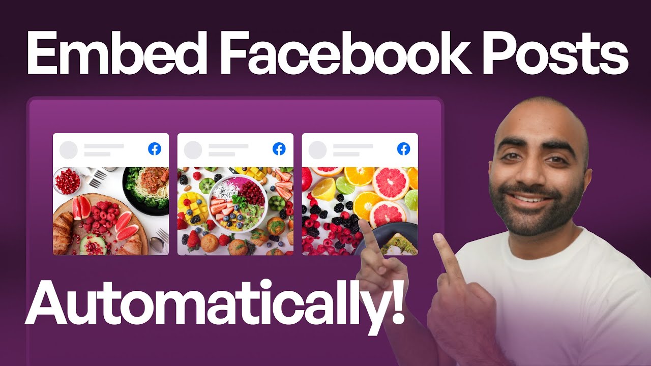 How to Embed Facebook Posts on Your WordPress Website Automatically!