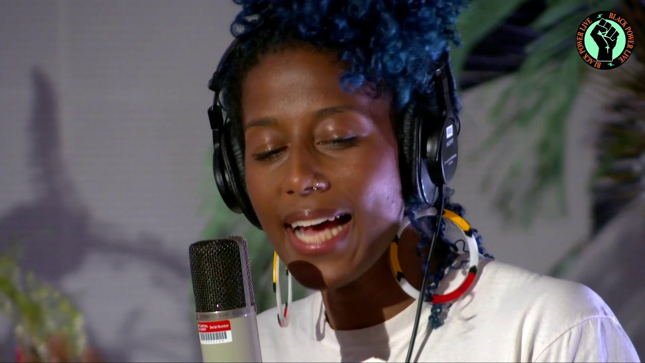 aja monet on Black Power Live 6/27/20