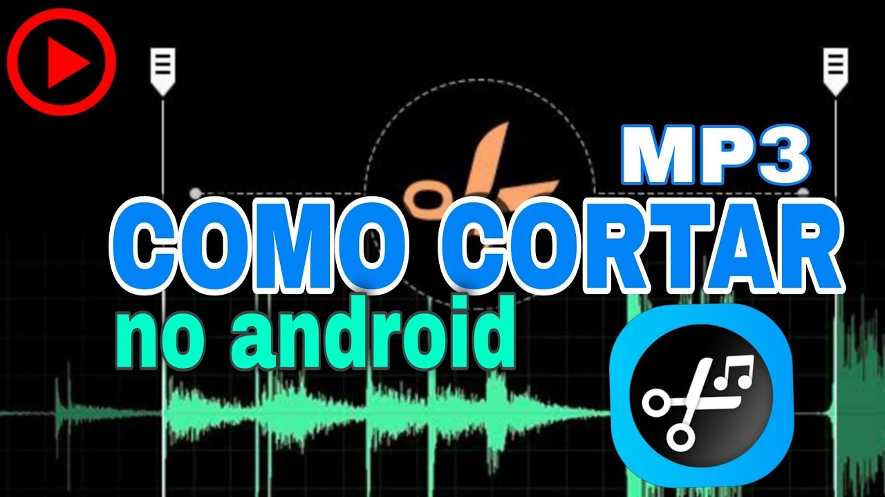 COMO CORTAR &Aacute;UDIO MP3 NO ANDROID dicas #tutorial #tech #mp3 #edit  #app