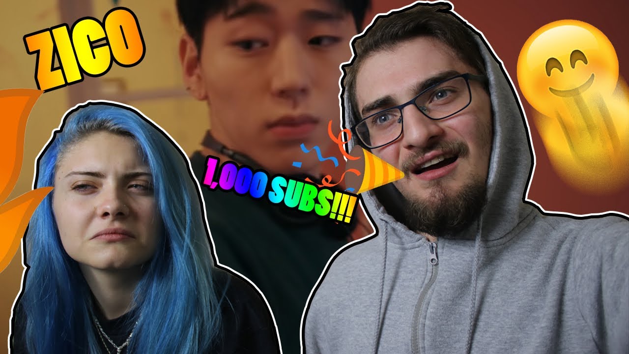 Me and my sister watch [MV] ZICO(지코) _ Any song(아무노래) for the first time(Reaction)(1000 sub message)