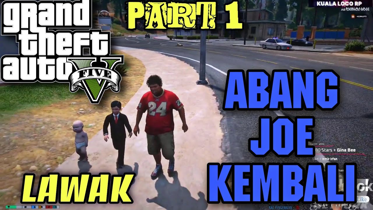 🔴 GTA V | Chiko Abang Joe Kembali Bersama Sameon LAWAK PART 1
