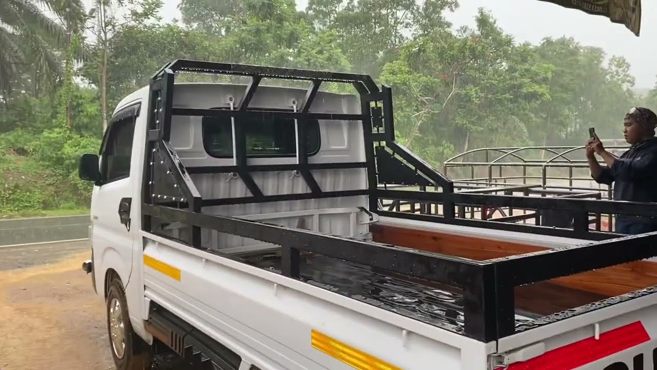New Carry Modifikasi //Pasang Bemper Dan Rollbar