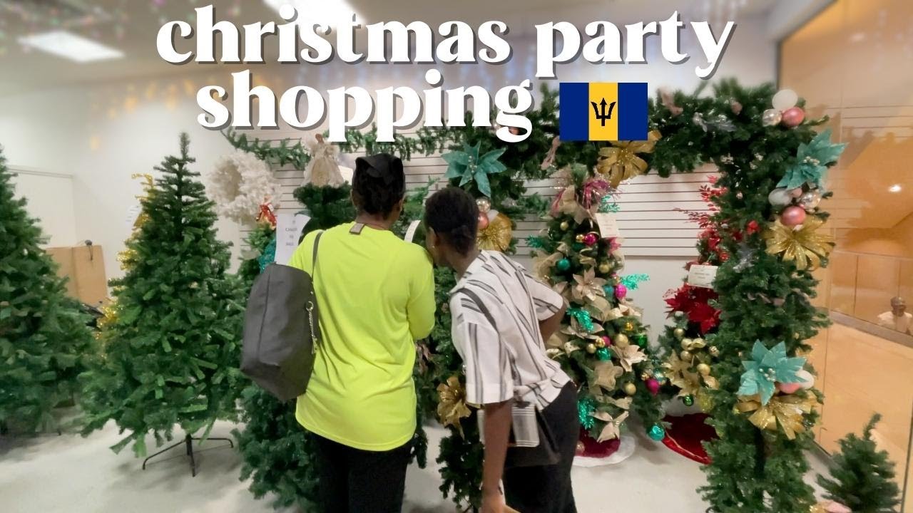 Throwing my First Christmas Party in Barbados | Part 1/2 - Shopping in Bridgetown