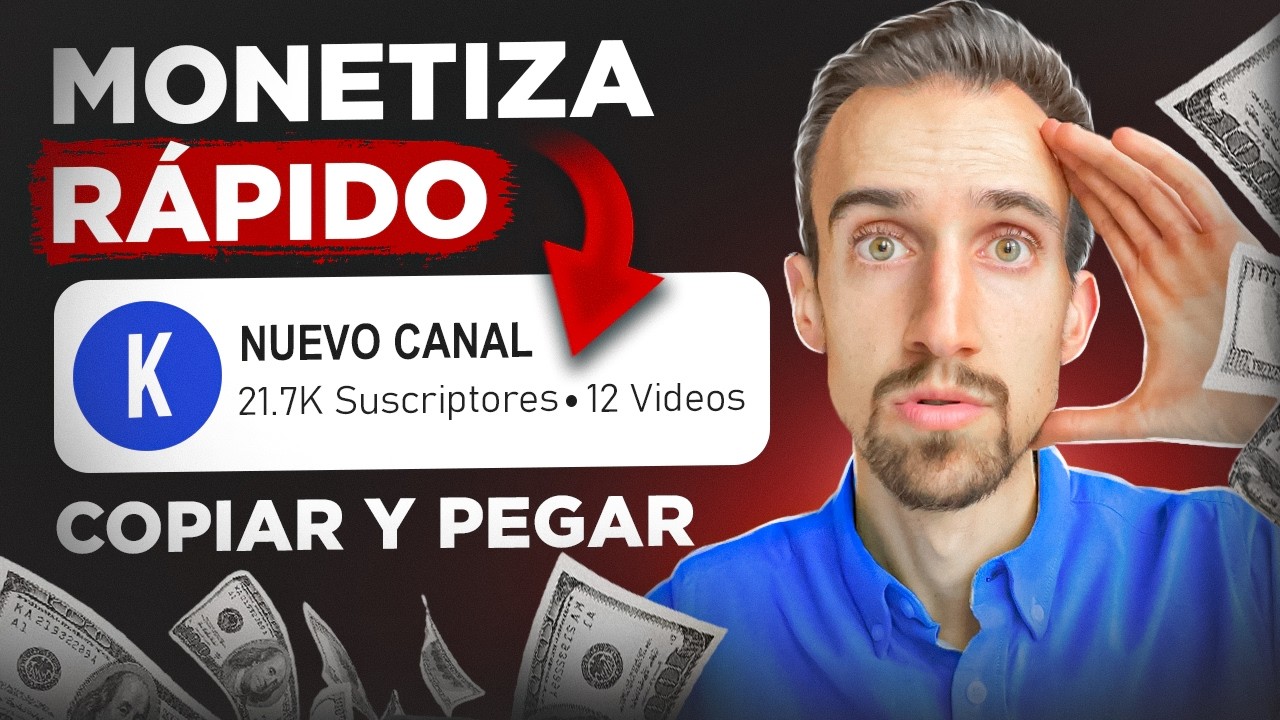 La Gran Mentira De La Monetización De YouTube, crece más rápido copiando