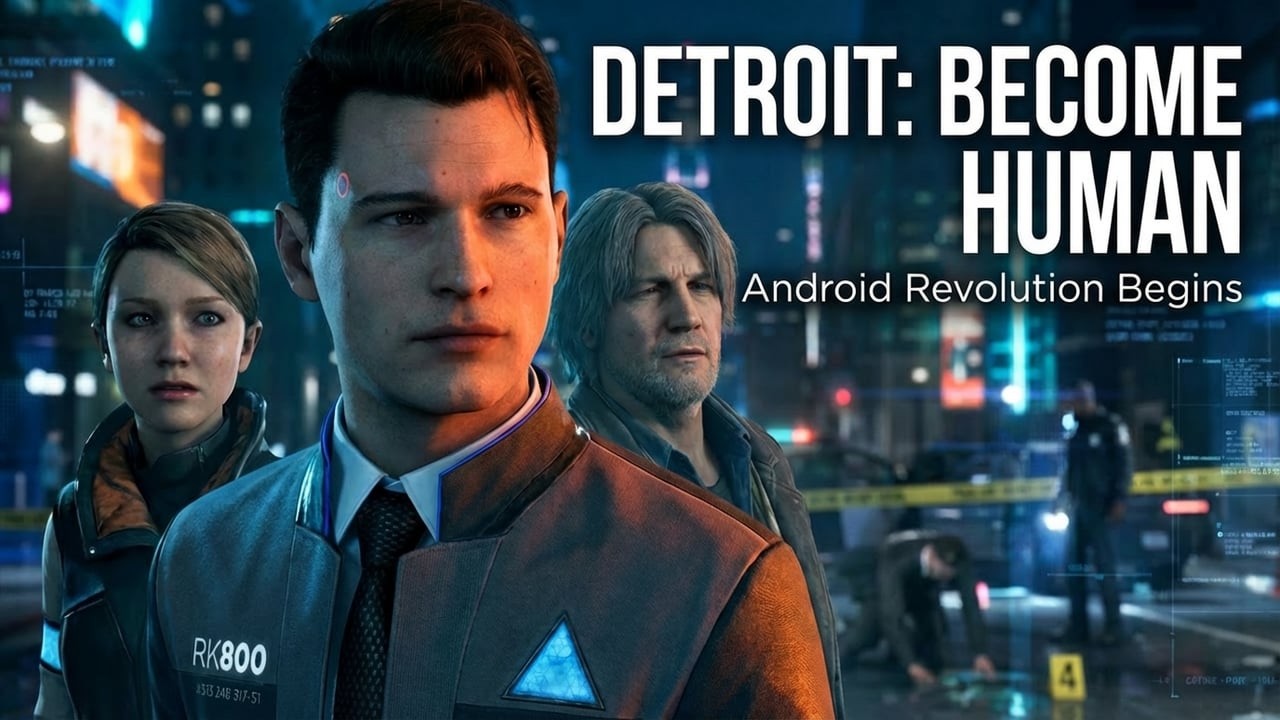 Now this dad lost it completely jeez | Detroit: Become Human Part 1