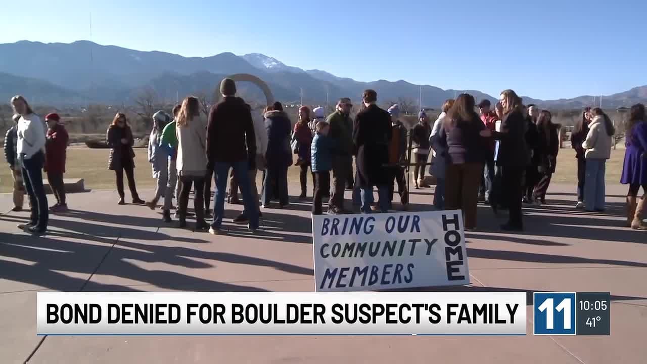 Judge denies bond for family of Boulder attack suspect