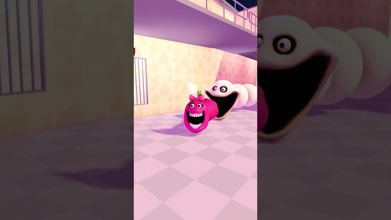 MOMMY SNAKE vs HUNGRY WORM! ROBLOX JUMPSCARES Obby #roblox