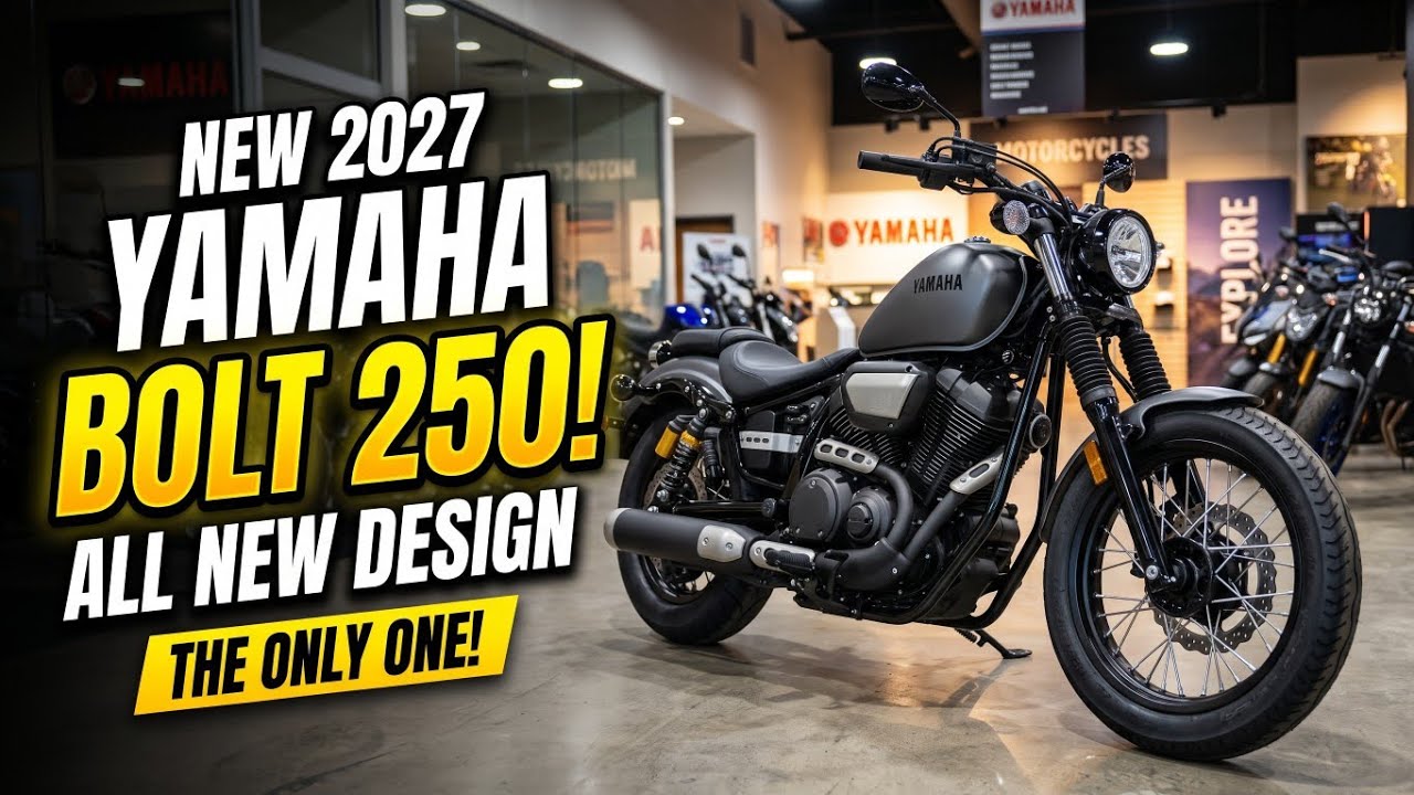 НОВЫЙ Yamaha Bolt 250 2027 ГОДА: НОВЫЙ ДИЗАЙН &mdash; маленький круизер с большим характером?🔥‼️