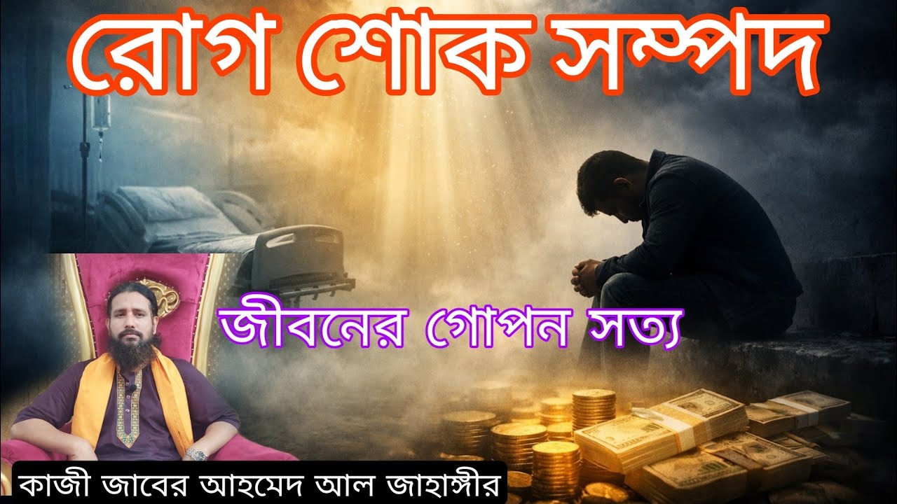 রোগ ও শোক কেন আসে? সম্পদ জমার পেছনের গোপন শিক্ষা। কাজী জাবের আহমেদ আল জাহাঙ্গীর 