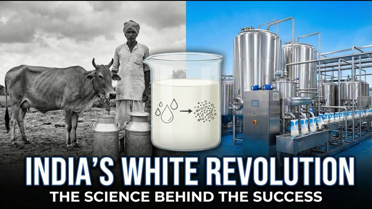 White Revolution: From Milk Deficient to World's Largest Producer @amultv
