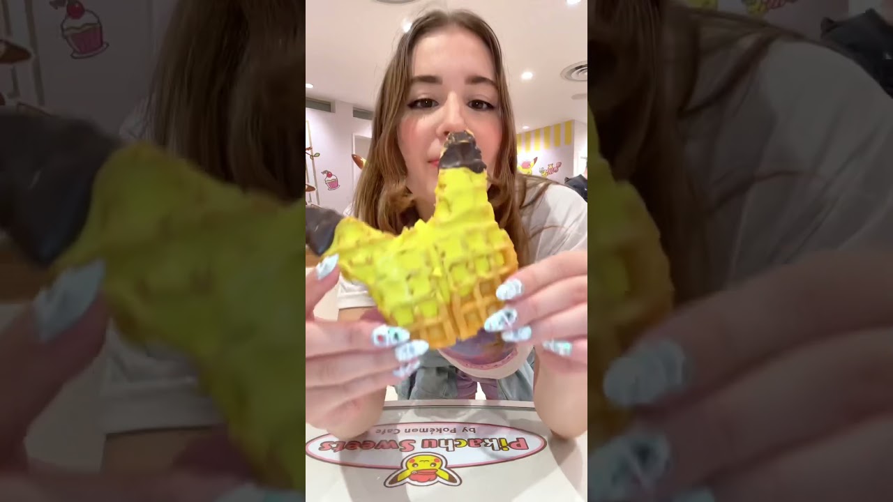 Le café PARFAIT pour les fans de Pikachu⚡️Collaboration non rémunérée avec Pokémon✨ #shortswithzita