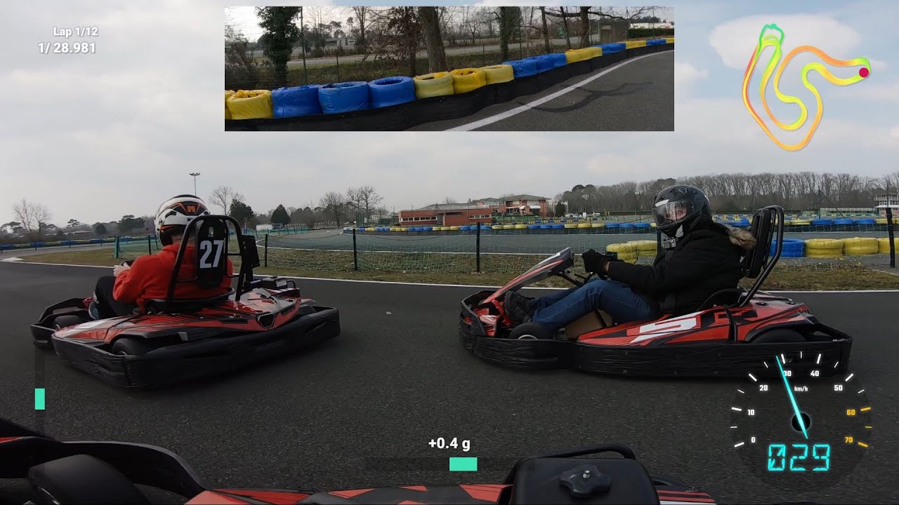 karting, Mérignac, 9 ch, mars 2023, session 1