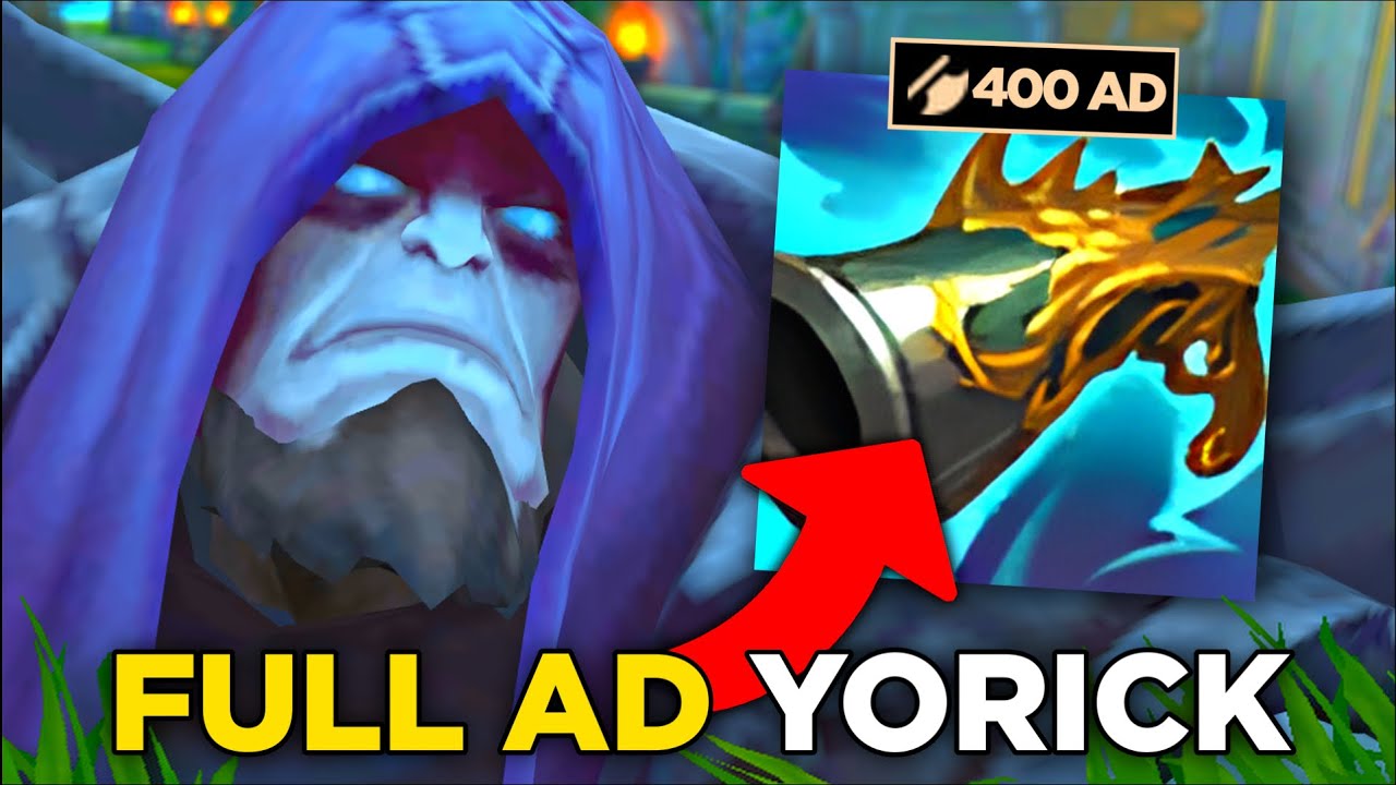 Lethality Yorick niszczy turrety w League of Legends