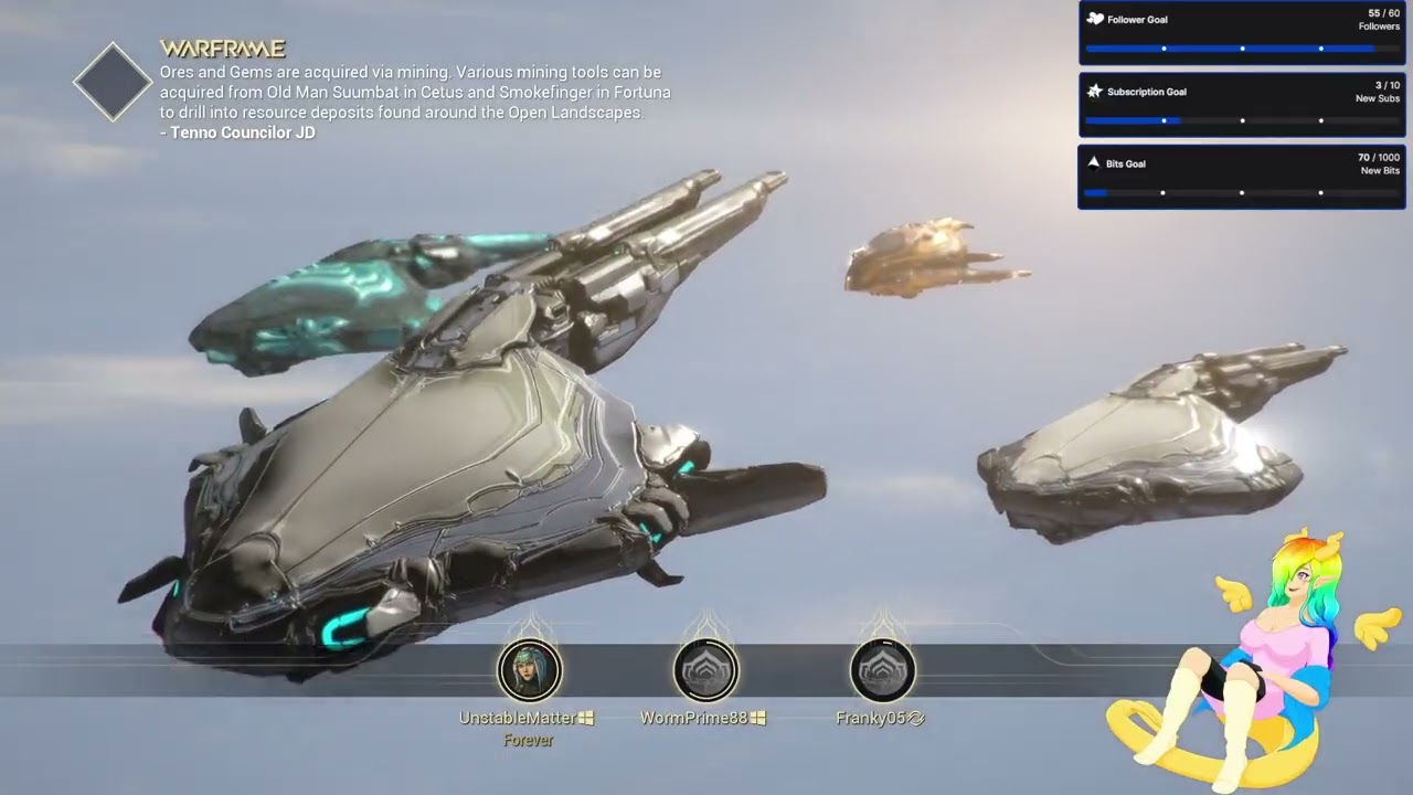 Working hard on my Warframe!