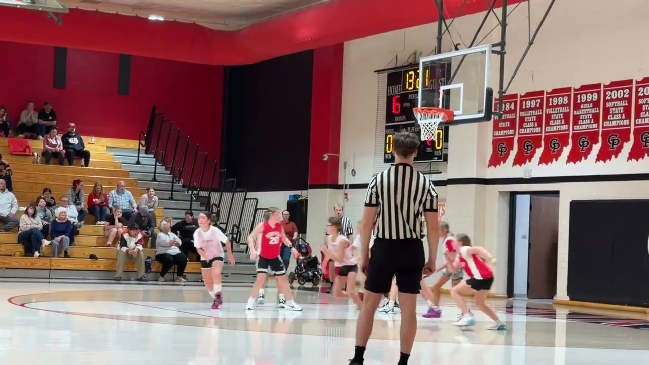 Southmont 5th grade girls basketball 2025 game #2