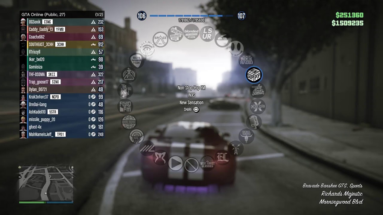 Gta v driving