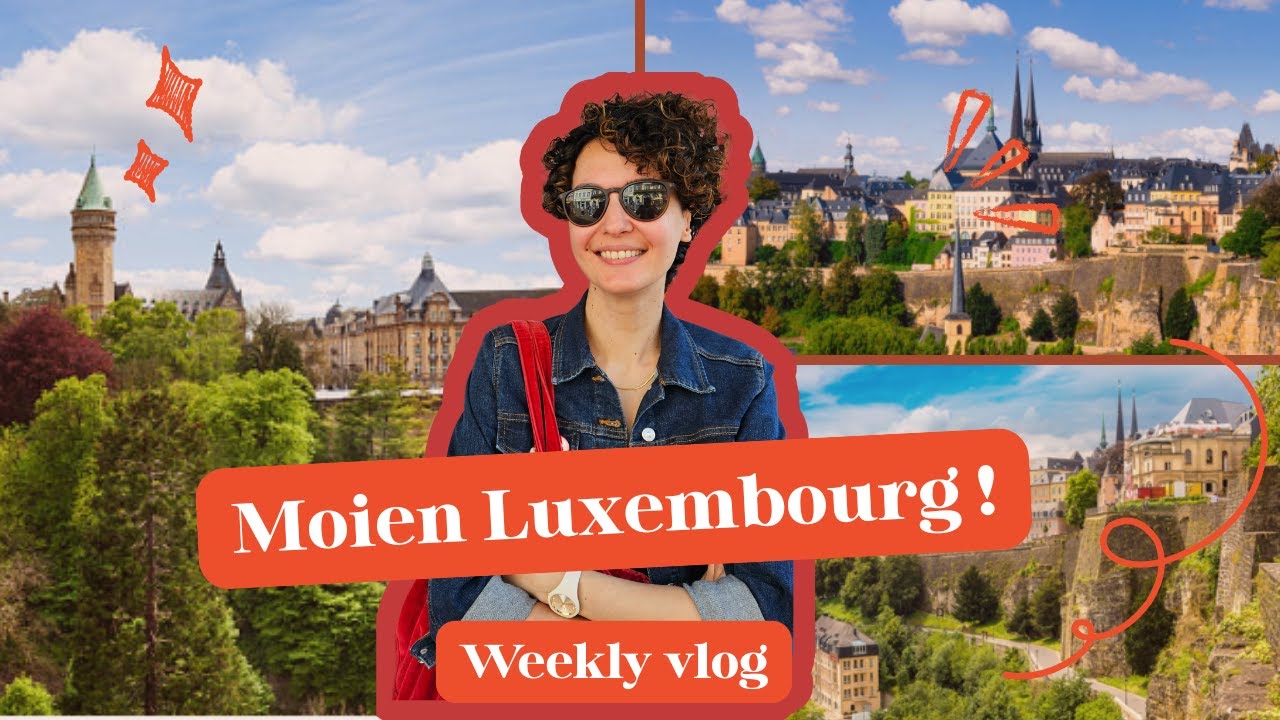 🇱🇺 Luxembourg Vlog - How to do a Day Trip! Visit Dr&auml;i Eechelen !