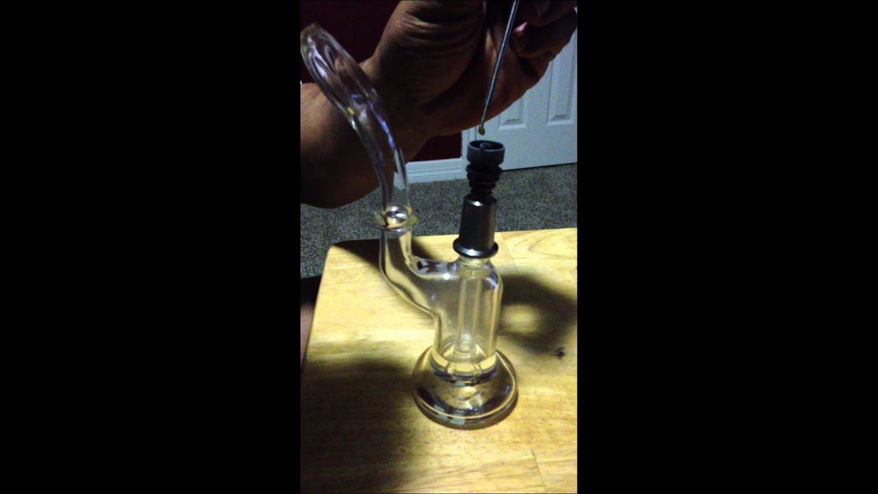Trilltech Domeless Grade 2 Titanium Nail in Action