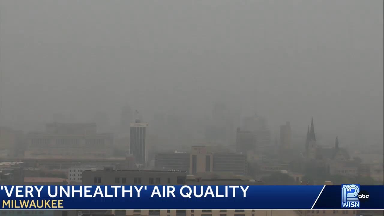 LIVE: Milwaukee's air quality among the worst in the world right now