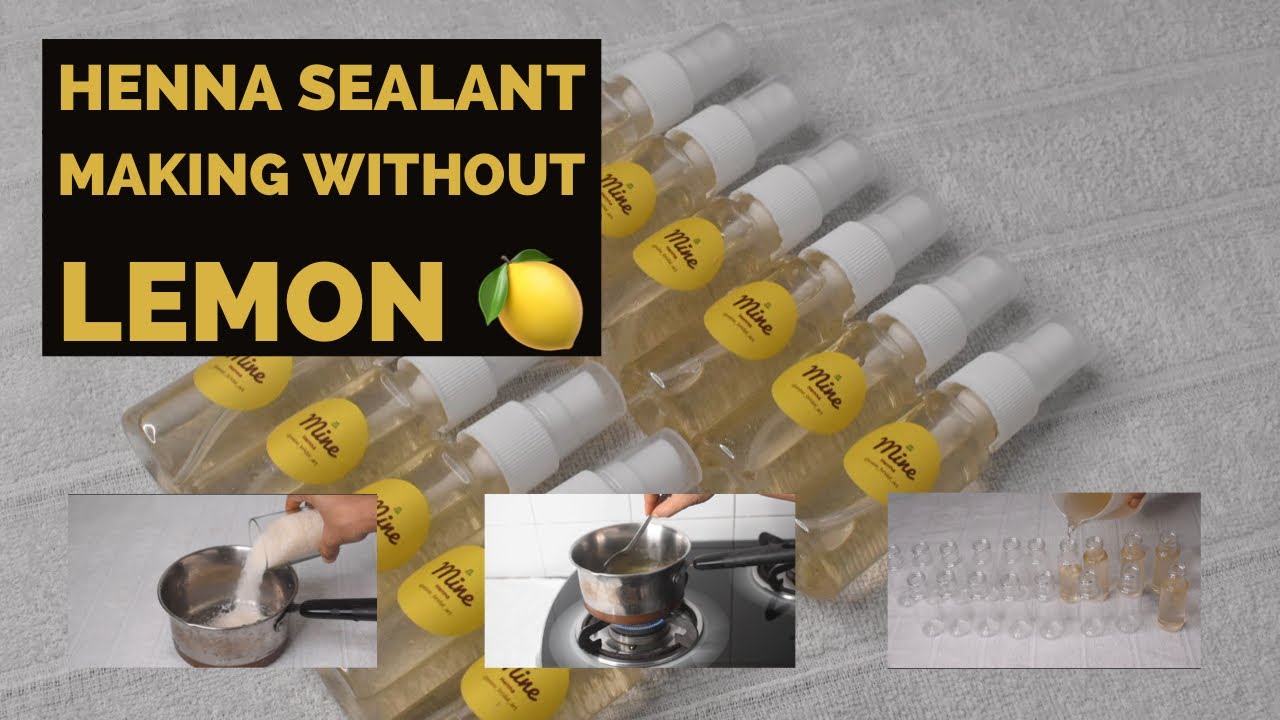 Henna Sealant Making #hennasealant #sealant #making #youtube #henna #mehendi #mehandi  #aftercare