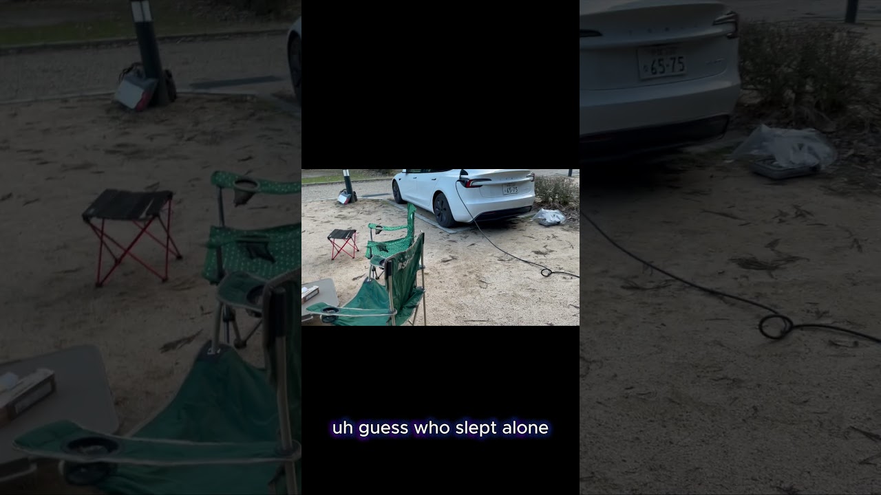 Did We Sleep in the Tesla?