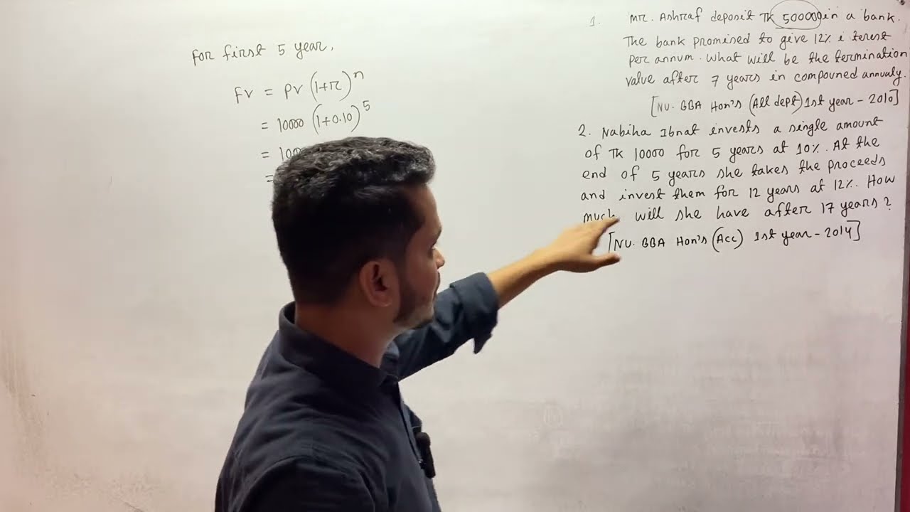 Time value of money || part-2 || principles of finance || honours 1st year & 2nd year