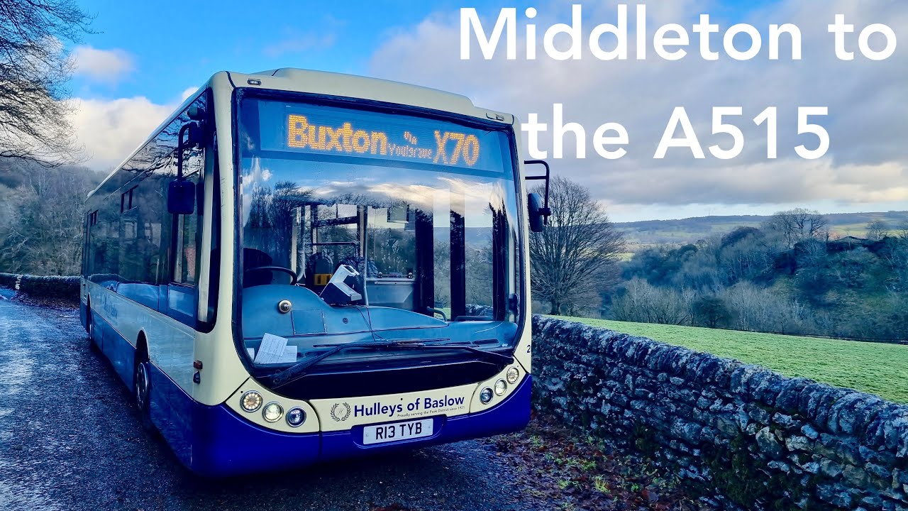Optare Tempo on Single Track Roads around Middleton-by-youlgrave (feat. Chickens)