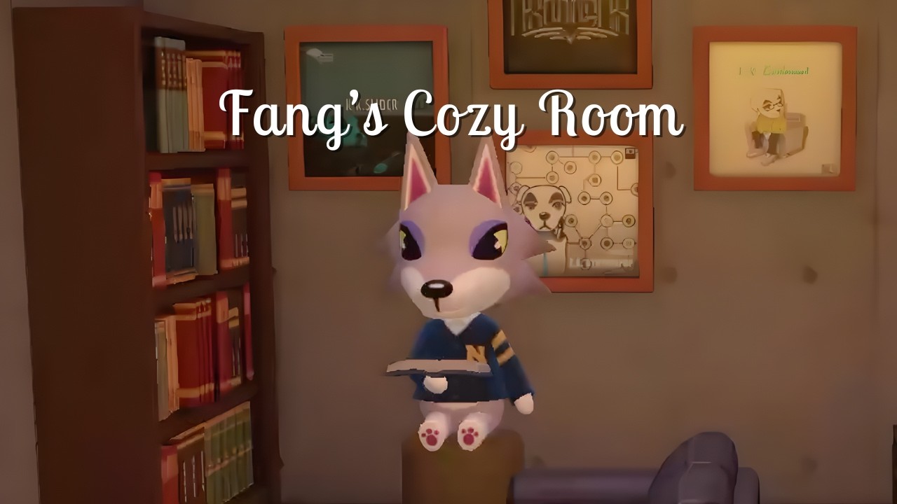 Rainy Night Study☔ | Fang’s Animal Crossing Lo-Fi BGM (1 Hour)