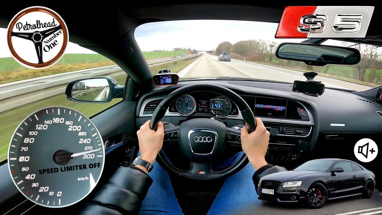2010 Audi S5 4.2 FSI V8 | V-MAX. 0-100, 100-200 km/h. Prezentacja i pr&oacute;ba autostradowa. SOUNDCHECK.