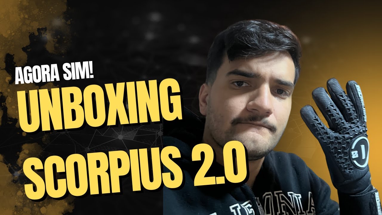 UNBOXING LUVA N1 SCORPIUS 2.0 - MINHA PRIMEIRA LUVA PROFISSIONAL