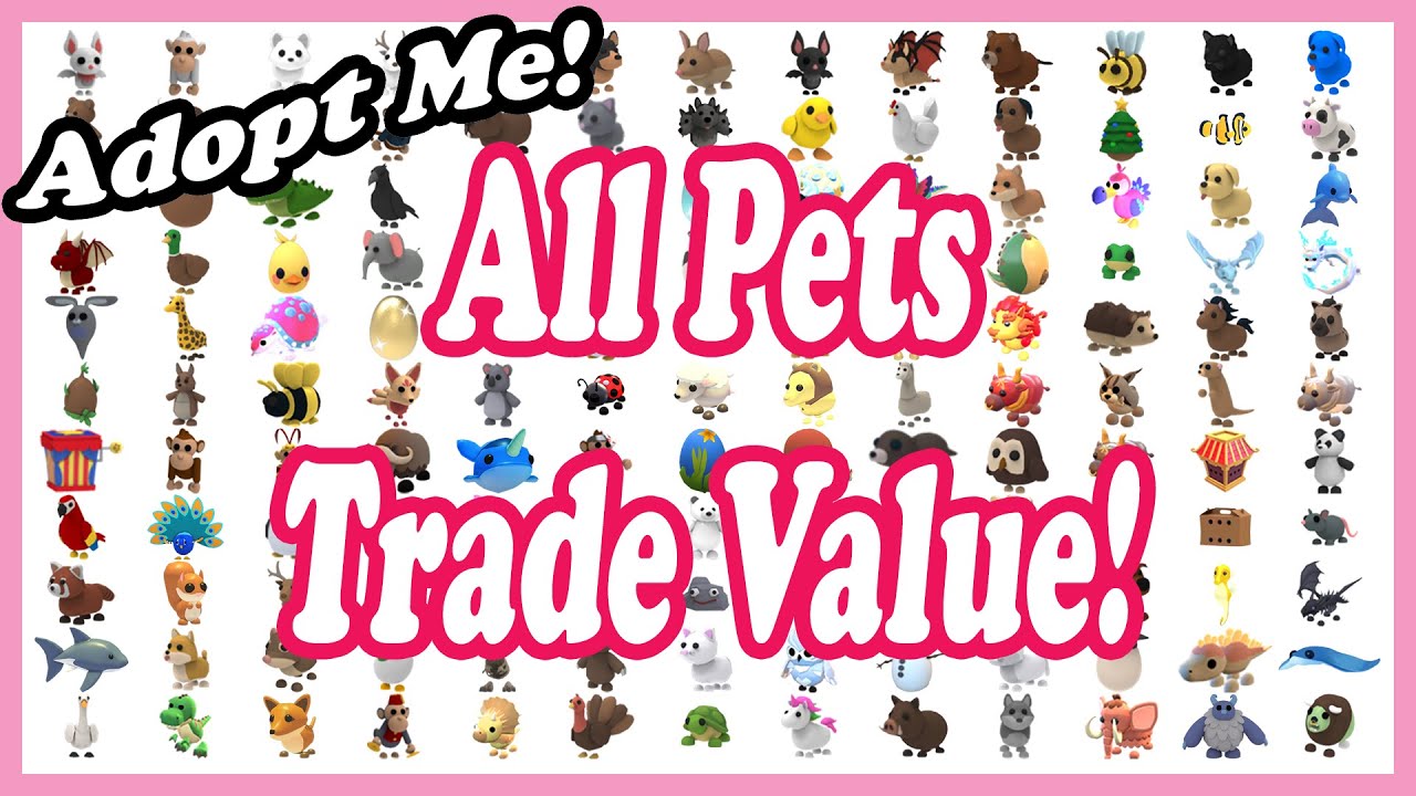 ALL PET VALUES 2021 | Adopt Me | Roblox | #roblox #adoptme #Adoptmetrade | Make better Trades!