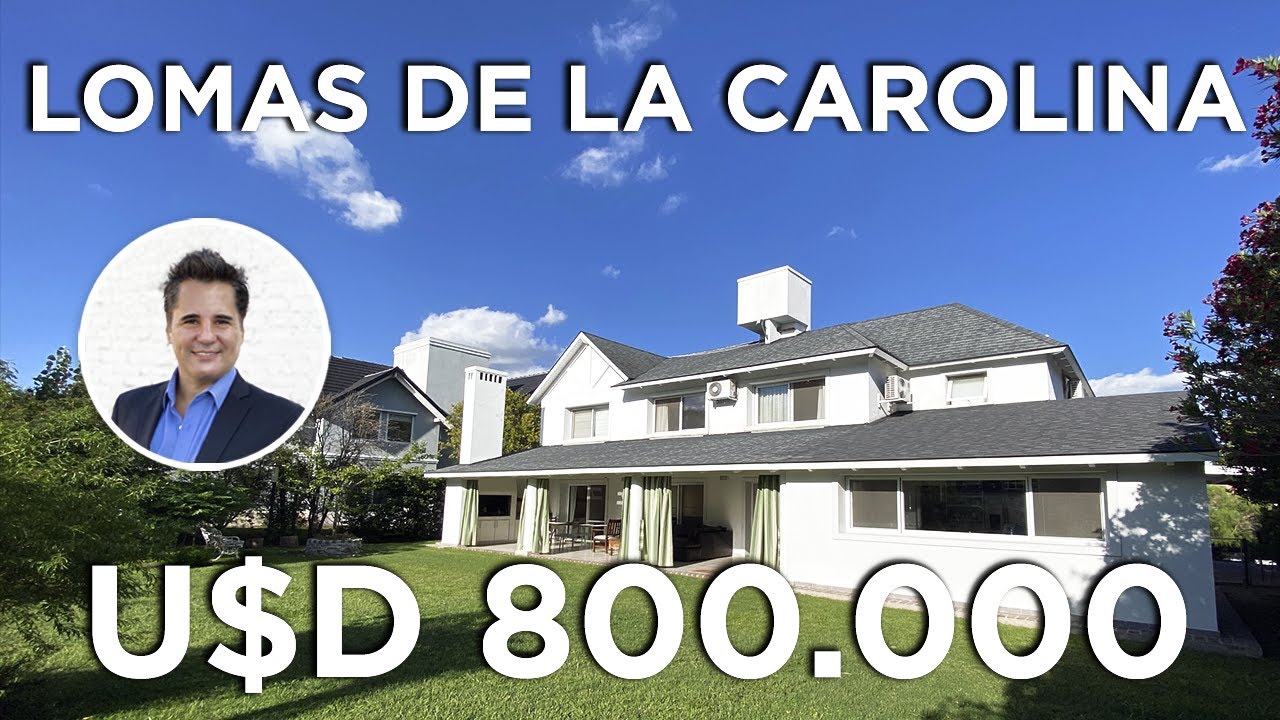 Casa *A LA VENTA* en Lomas de la Carolina U$D850.000