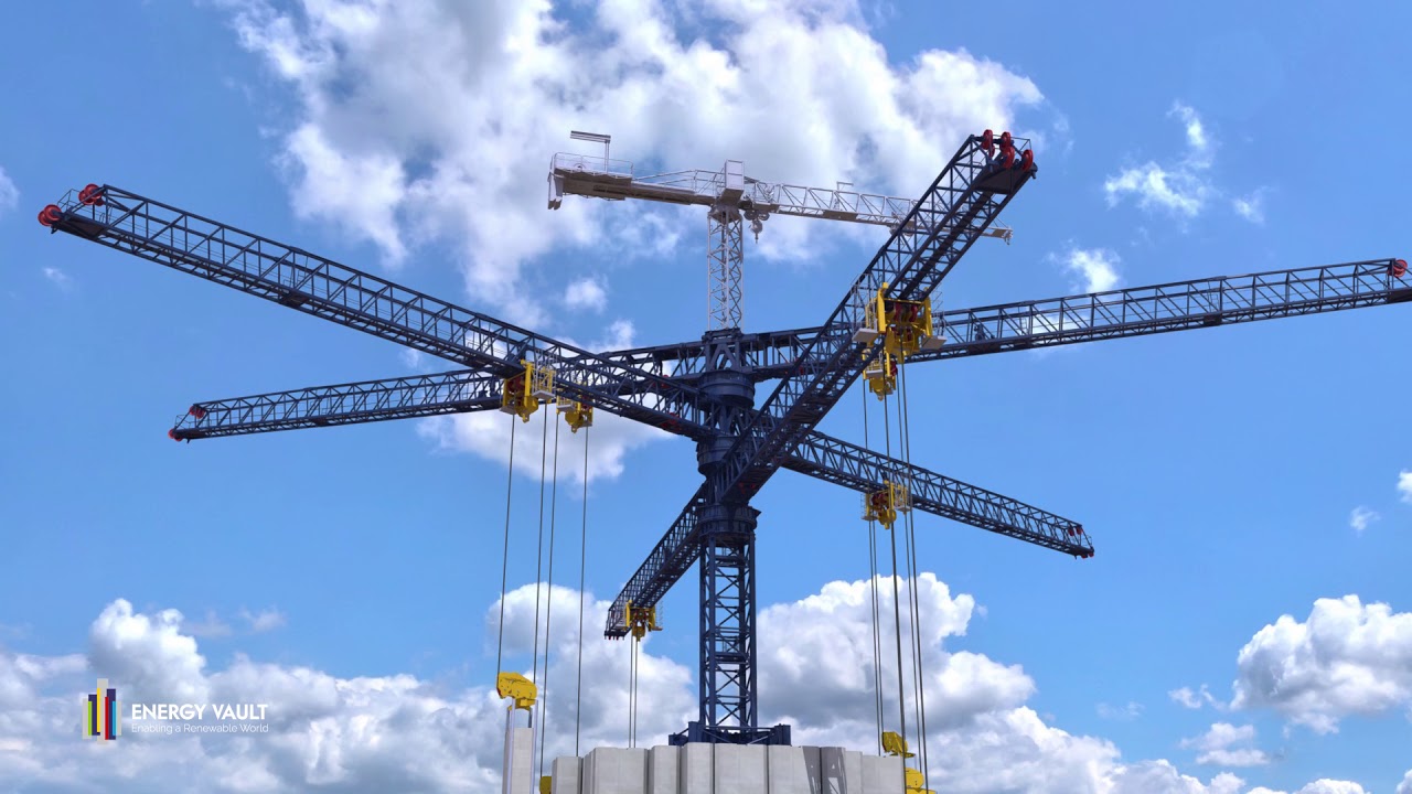 Energy Vault 3D Simulation