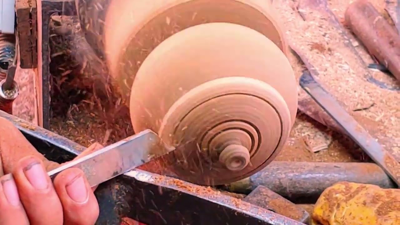 The Very Attractive of Palm Wood Turning Ideas#The Nice Skills of Palm Wood Creative#The Palm Bowl.