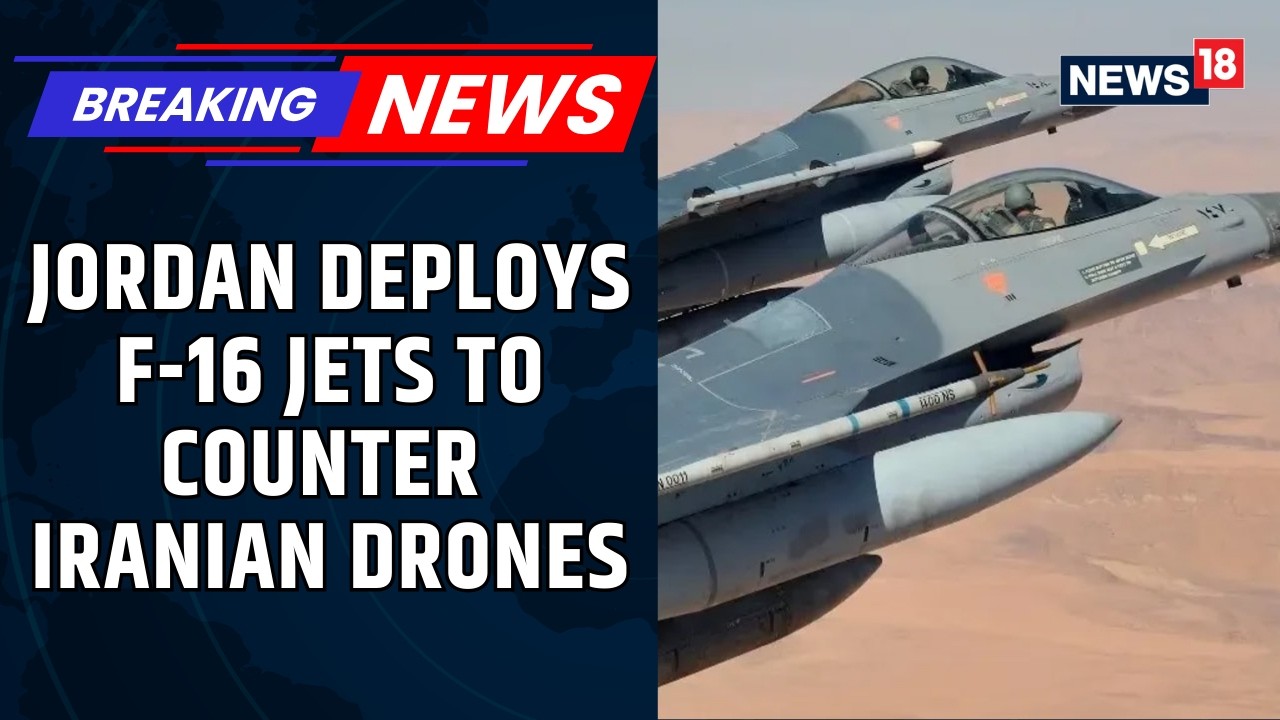 Jordanian Air Force Deploys F-16 Fighter Jets to Intercept Iranian Drones Amid Rising Tensions