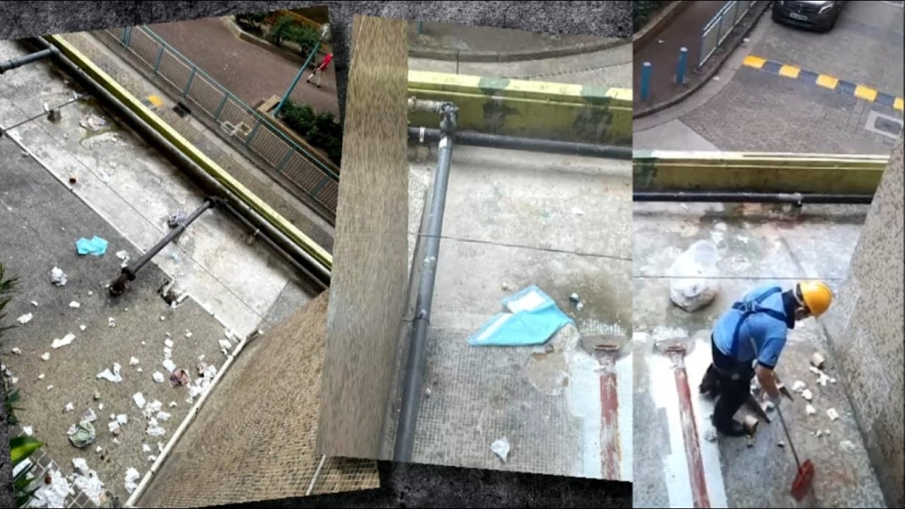 阿婆長期高空掟尿片倒尿落街  臭味令住戶長期關窗生活大受滋擾