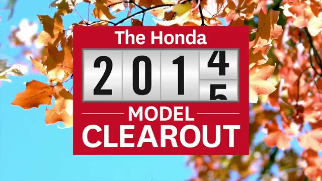 Village Honda - 2014 CR-V & Civic Clearout - Calgary Honda Dealership